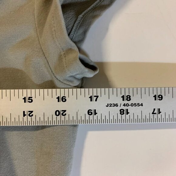 Prairie Underground Women's Deep Cowl Neck Short Sleeve Sweatshirt Dress Size S - Picture 10 of 12